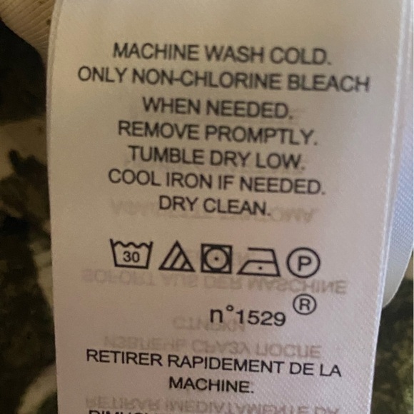 LAUREN RALPH LAUREN Safari Jumpsuit Palm Print Green/Cream Woman’s Size 16 NWOT - Picture 9 of 15